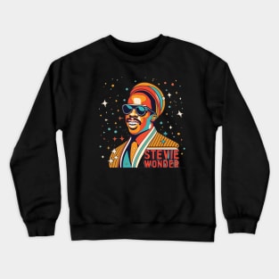 Stevie Wonder WPAP Limit Color Crewneck Sweatshirt